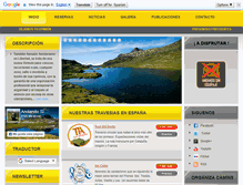 Tablet Screenshot of andandosinequipaje.com